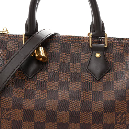 Louis Vuitton Damier Ebene Speedy Bandouliere 25 7 of 9