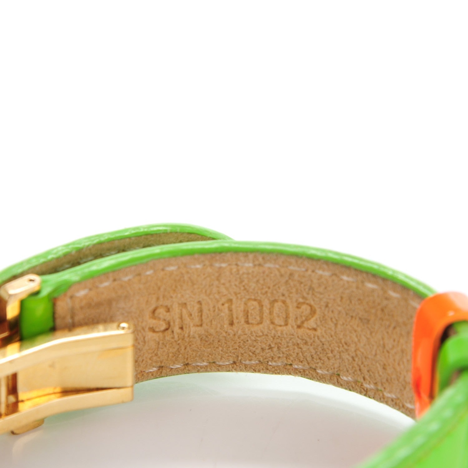 Louis Vuitton Vernis Fluo Wish Bracelet Green 5 of 6