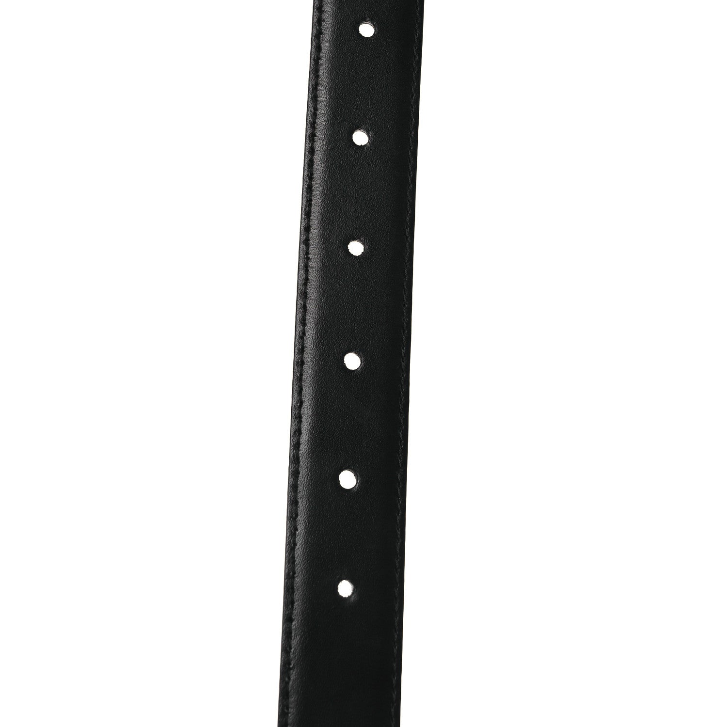 Celine Box Calfskin Medium Triomphe Belt 80 32 Black 4 of 7