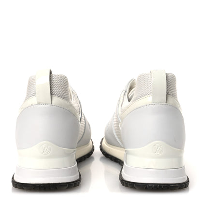 Louis Vuitton Calfskin Mesh Run Away Sneakers 37.5 White 6 of 12