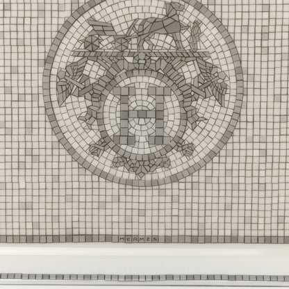 Hermes Porcelain Mosaique au 24 Platine Sushi Plate 3 of 6