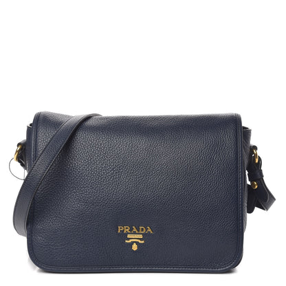 Prada Vitello Phenix Crossbody Bag Baltico 1 of 11