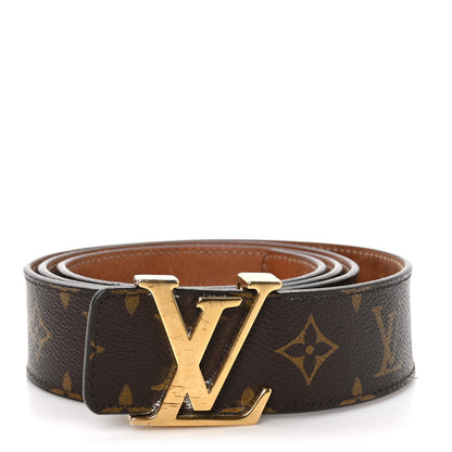 Louis Vuitton Monogram 40mm LV Initiales Belt 110 44 95/38 1 of 9
