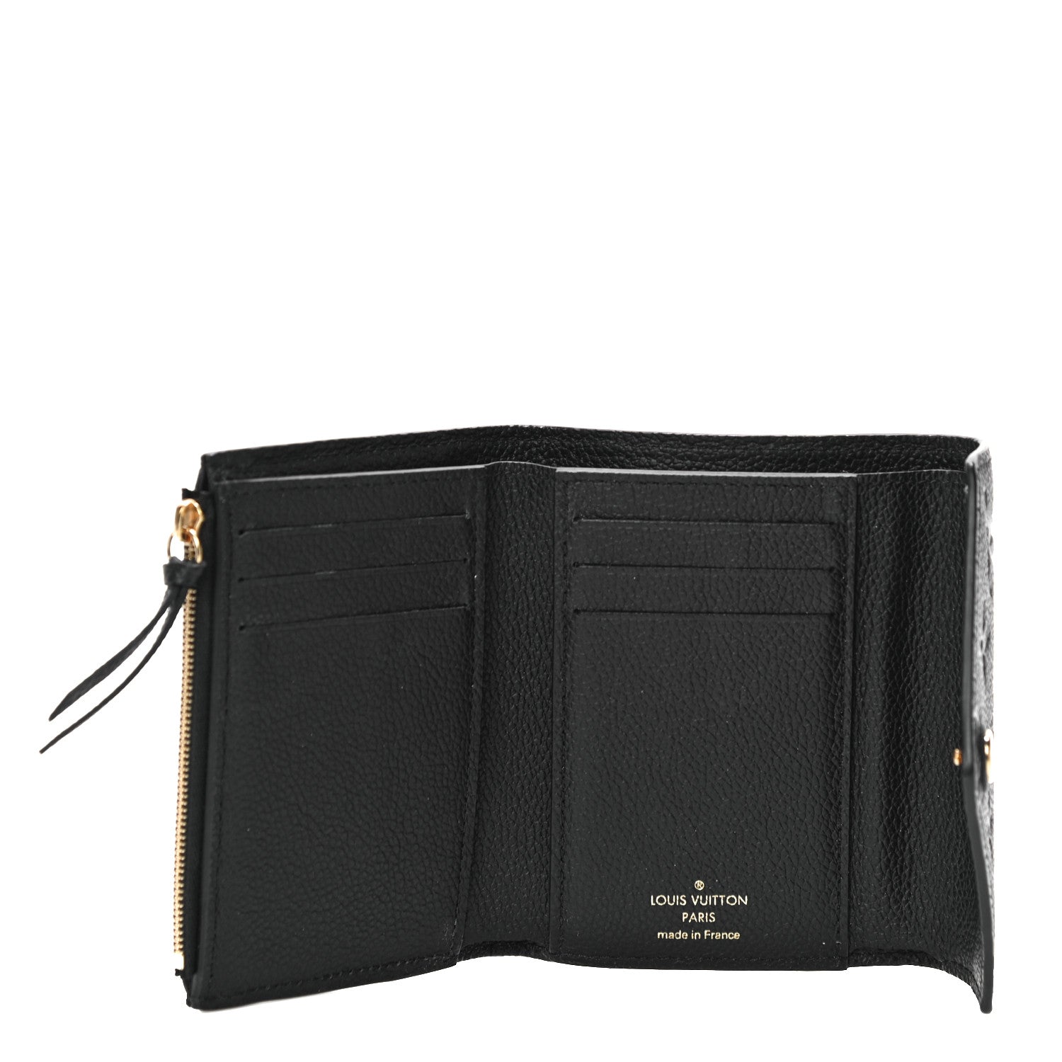 Louis Vuitton Empreinte Victorine Wallet Black 5 of 9