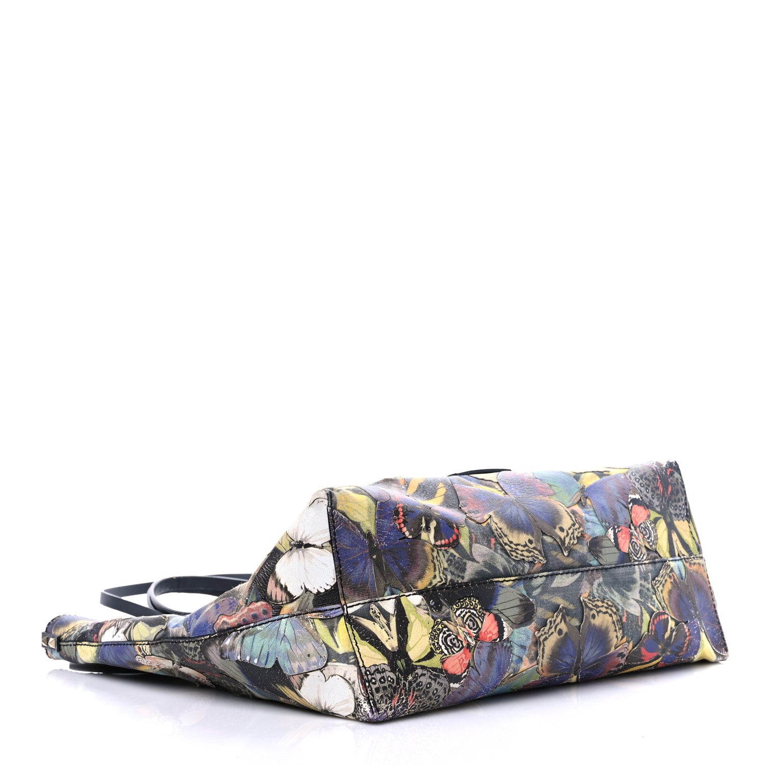 Valentino Garavani Calfskin Camubutterfly Rockstud Crossbody Tote Multicolor 4 of 19