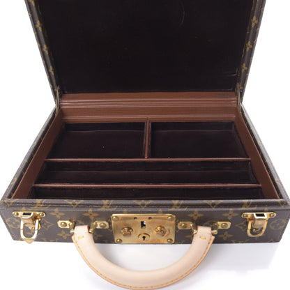 Louis Vuitton Monogram Jewellery Case Hard Trunk 6 of 15