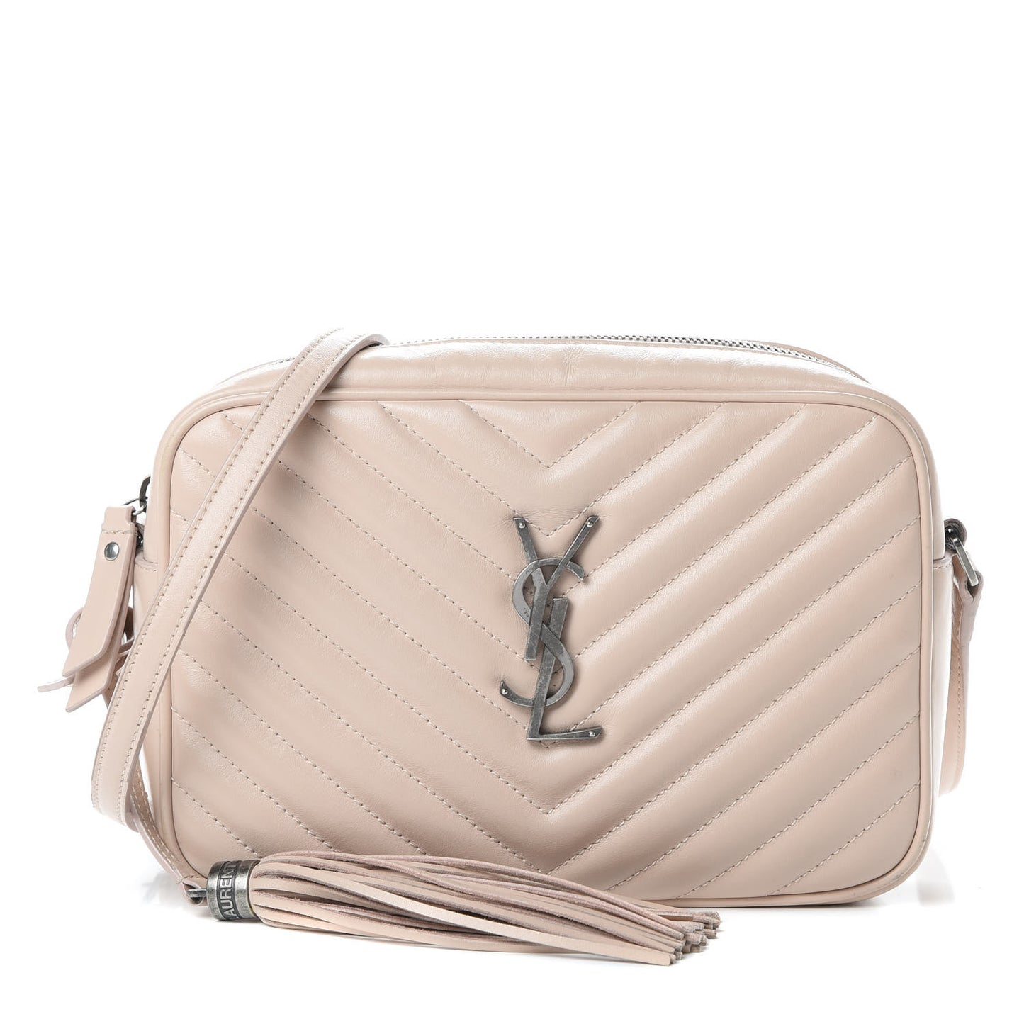 Calfskin Matelasse Monogram Lou Camera Bag Marble Pink