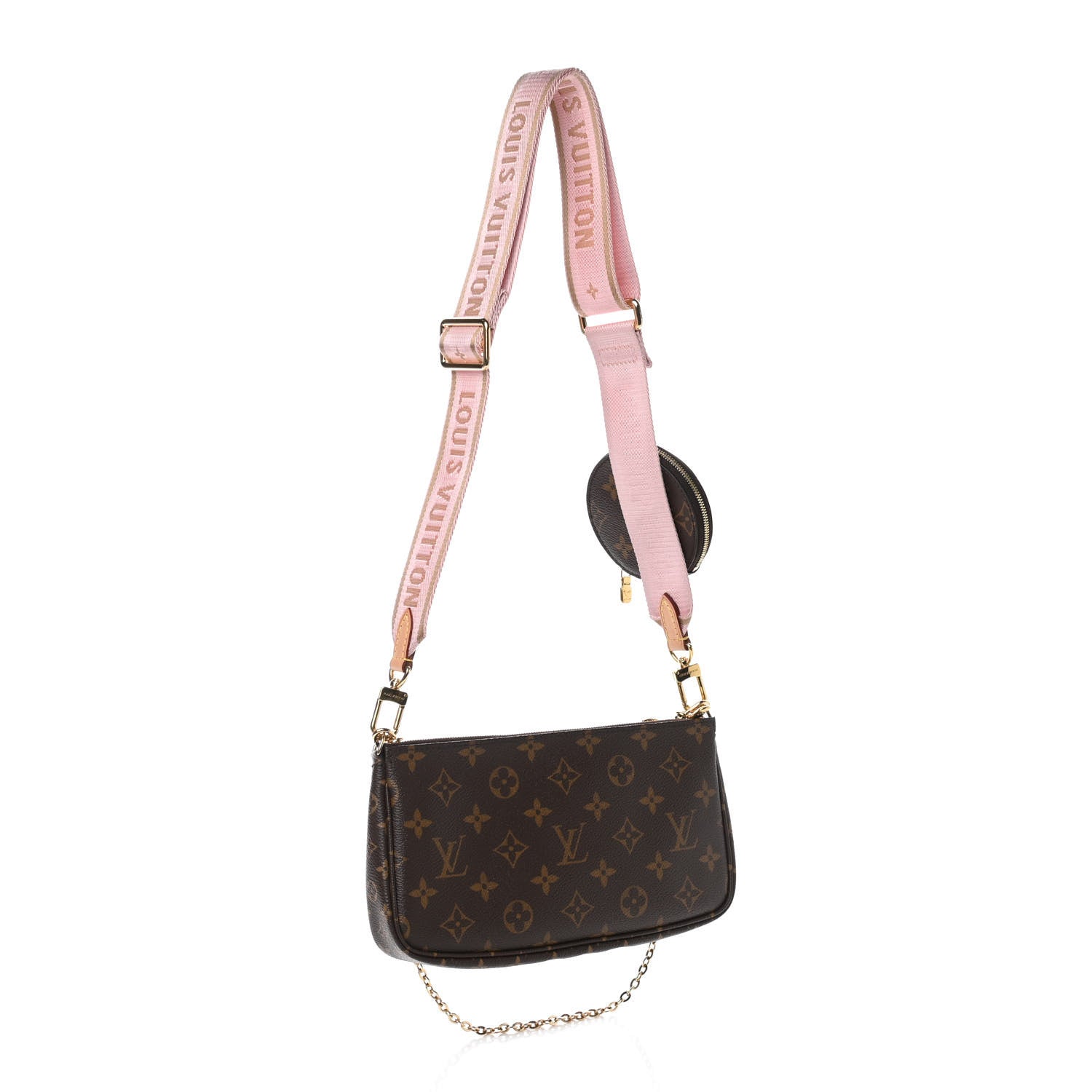 Louis Vuitton Monogram Multi Pochette Accessories Rose Clair 3 of 11