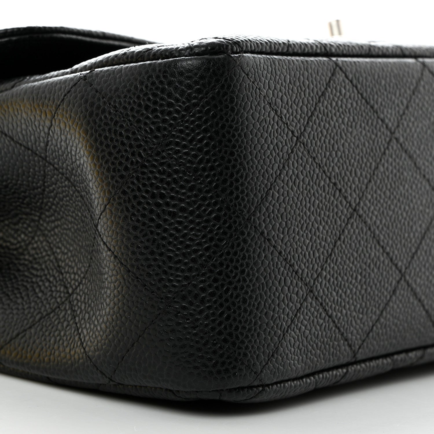 Chanel Caviar Quilted Jumbo Double Flap Black 9 of 11