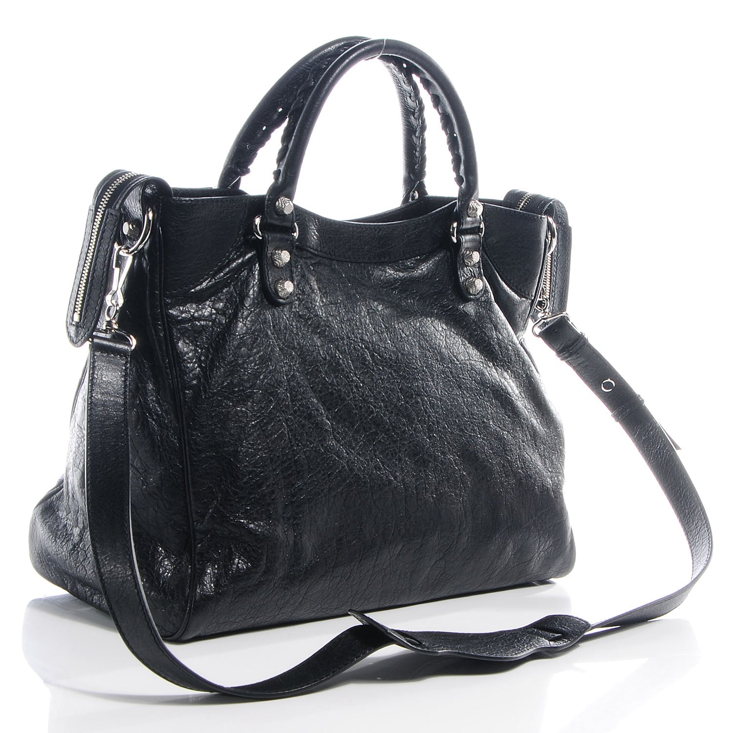 Balenciaga Agneau Giant 12 Silver Hardware Velo Black 3 of 9