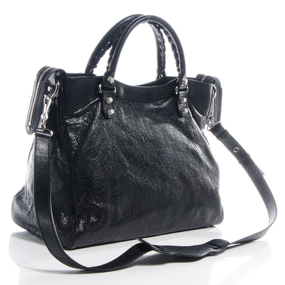 Balenciaga Agneau Giant 12 Silver Hardware Velo Black 3 of 9
