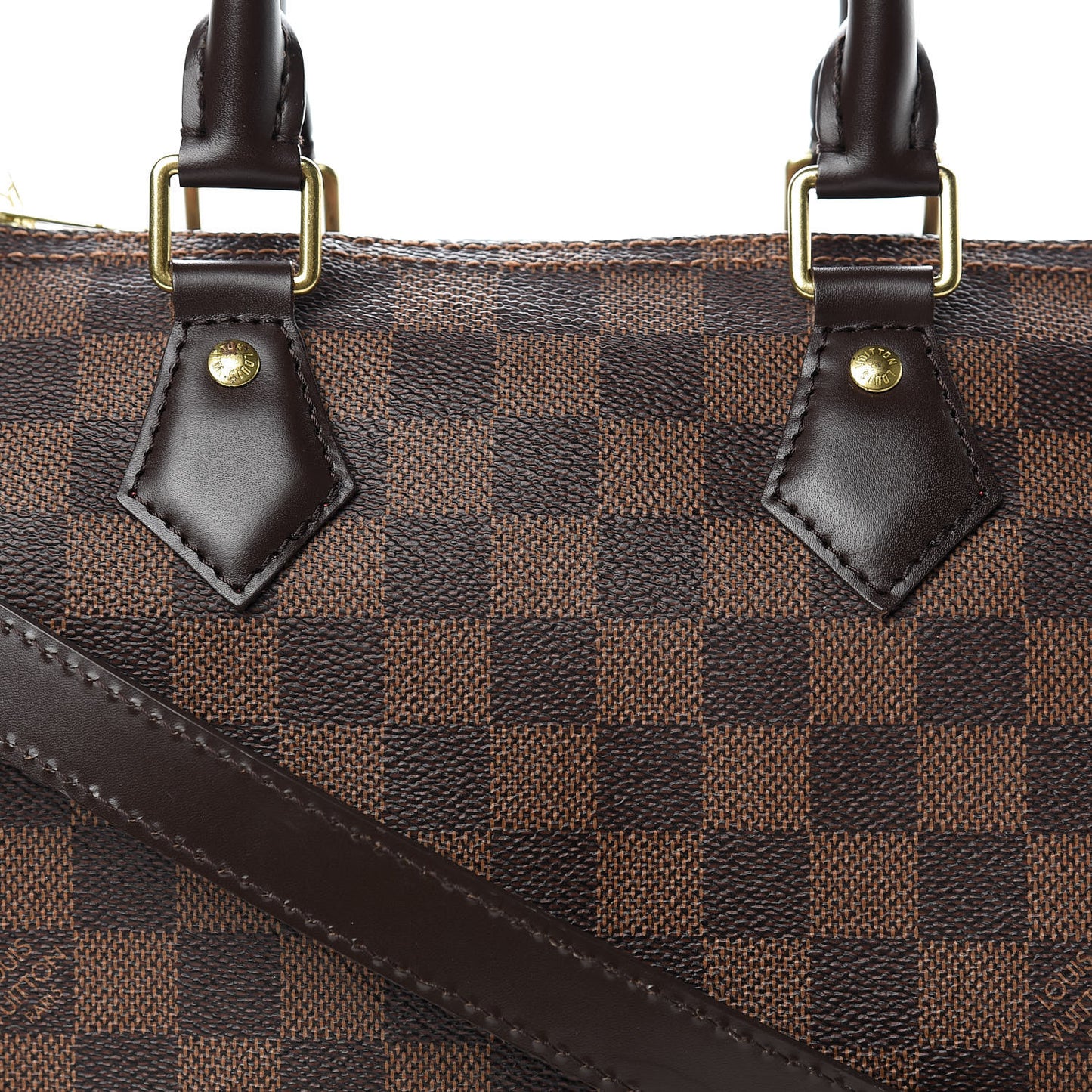 Damier Ebene Speedy Bandouliere 25