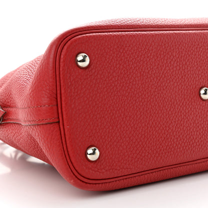 Hermes Taurillon Clemence Bolide 31 Rouge Garance 8 of 16