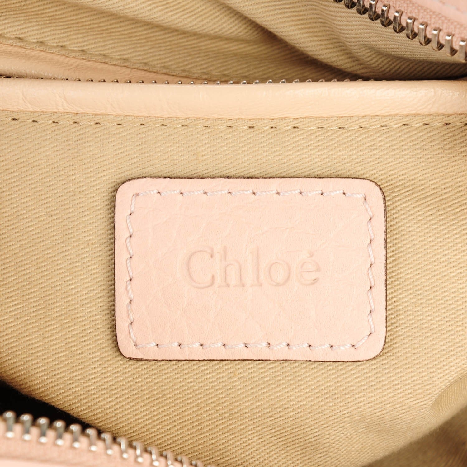 Chloe Pebbled Calfskin Medium Paraty Bliss Pink 6 of 8