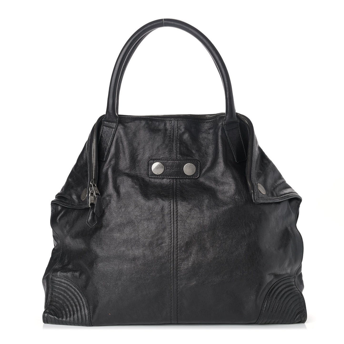 Lambskin De Manta Tote Black