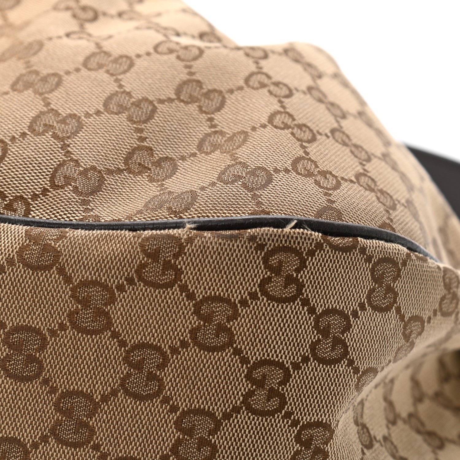 Gucci Monogram Medium Sukey Hobo Dark Brown 7 of 11