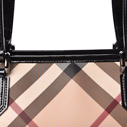 Burberry Supernova Check Regent Tote Black 11 of 16