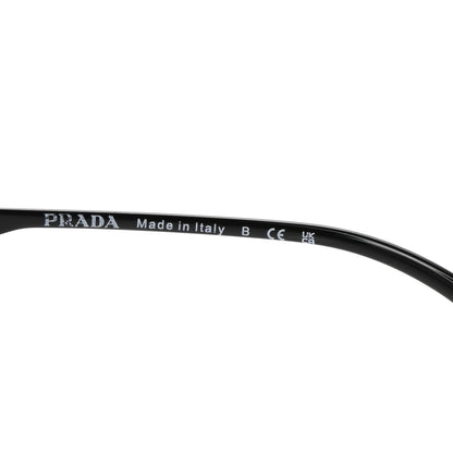 Prada Acetate Sunglasses SPR 14Y Black Slate Gray 6 of 9