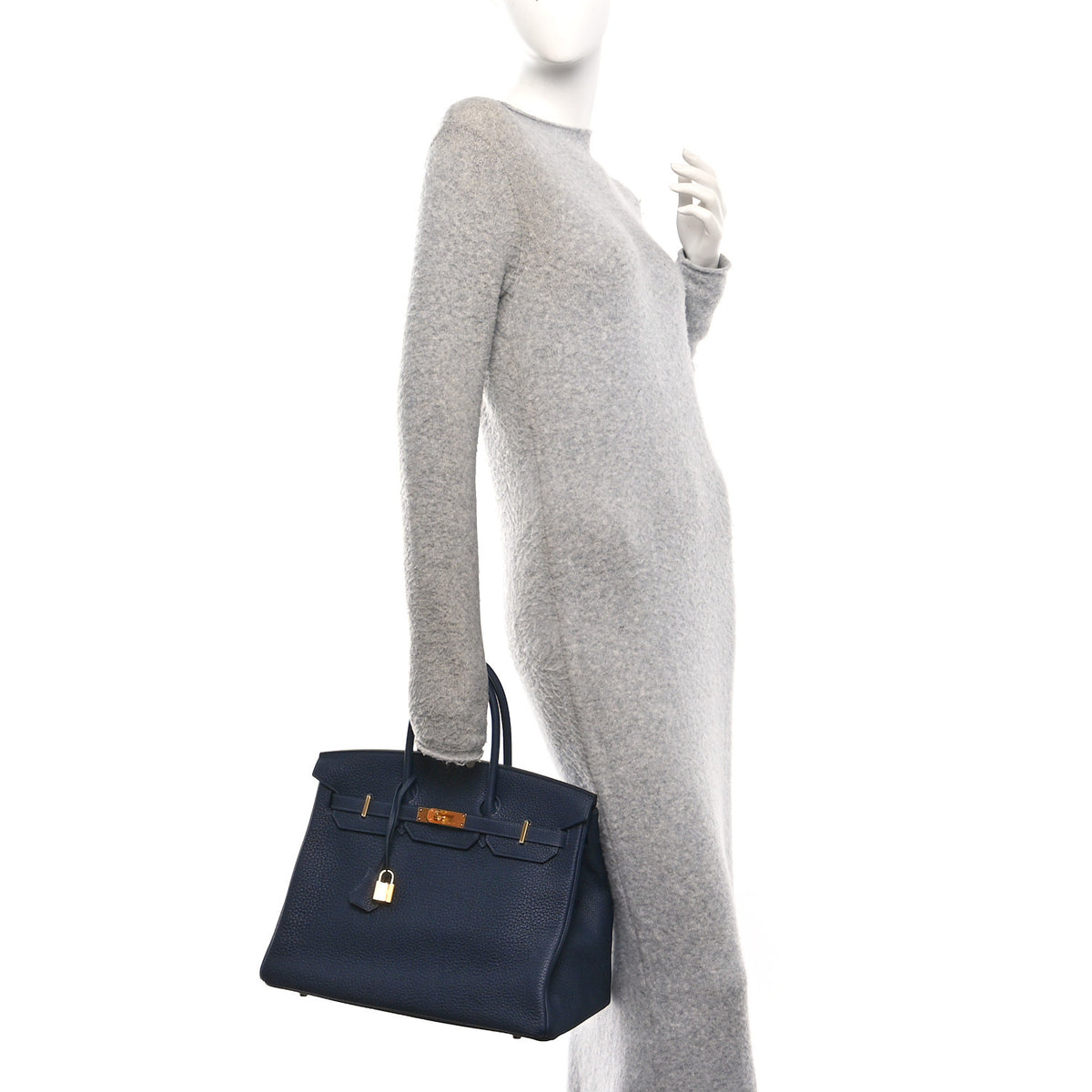 Hermes Togo Birkin 35 Bleu Nuit 2 of 12