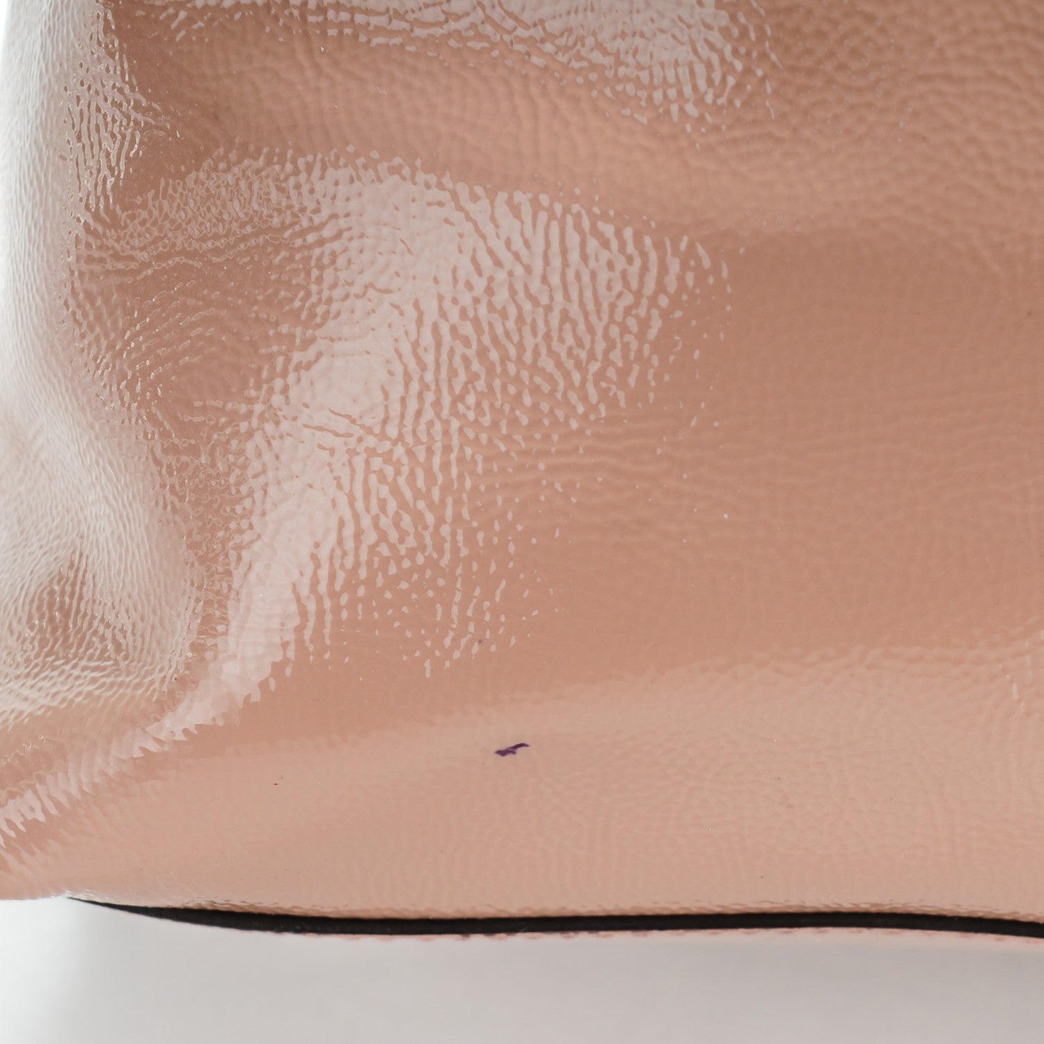 Gucci Patent Medium Soho Chain Shoulder Bag Dark Cipria 8 of 9
