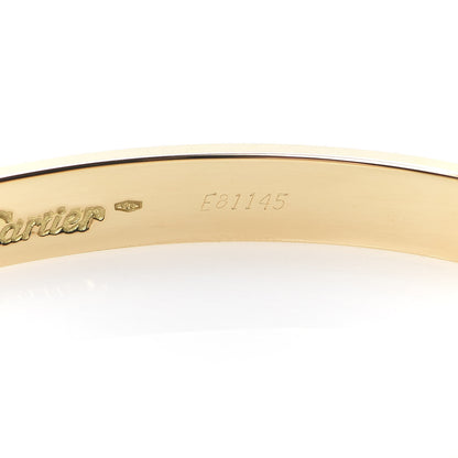 Cartier 18K Yellow Gold LOVE Bracelet 17 6 of 6