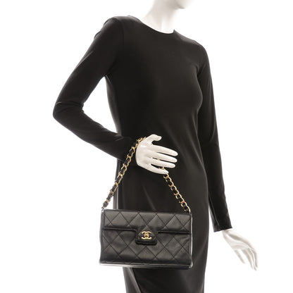 Chanel Caviar Quilted Medium Single Flap Black 2 of 8