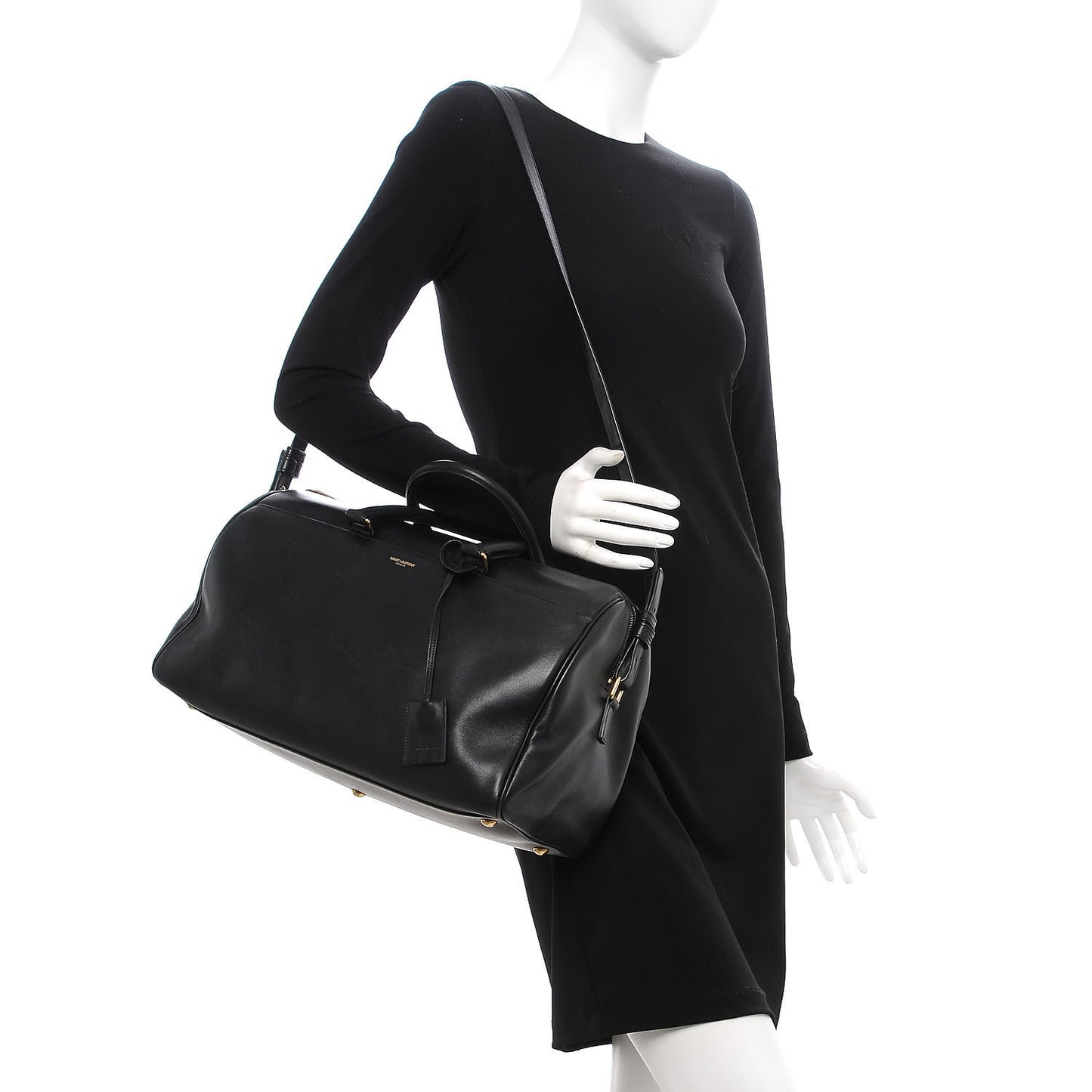 Calfskin Classic Duffle 12 Black