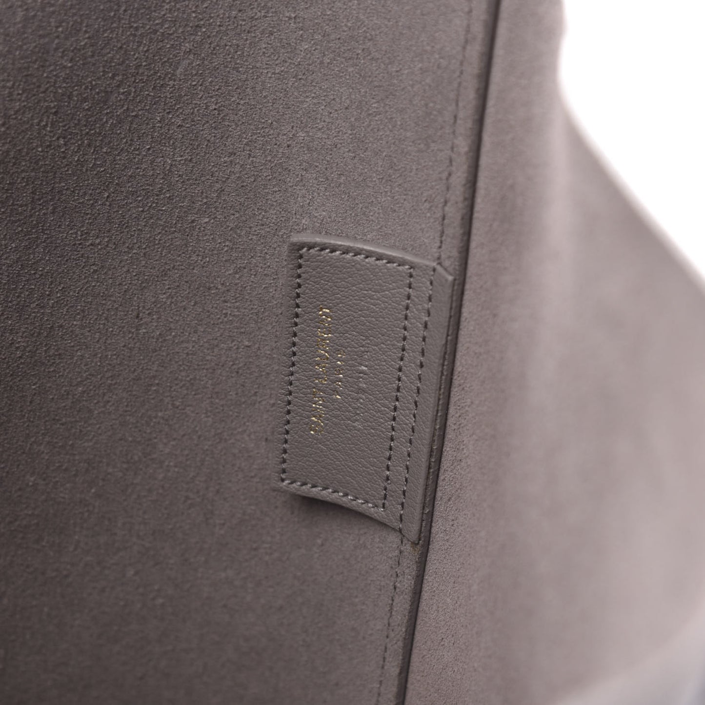 Calfskin Large Shopping Tote Earth