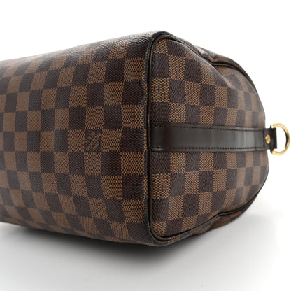 Louis Vuitton Damier Ebene Speedy Bandouliere 25 10 of 11