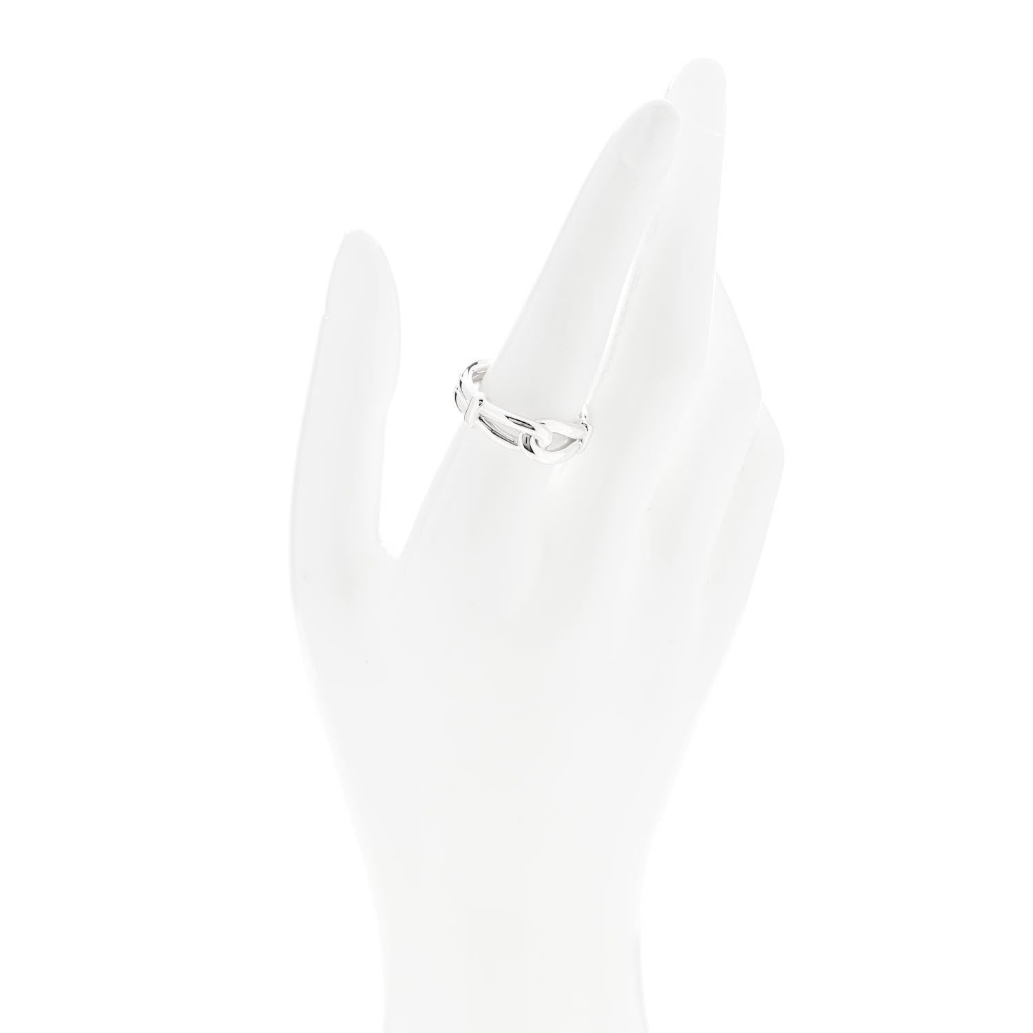 Tiffany Sterling Silver Paloma Picasso Knot Ring 57 8 2 of 5