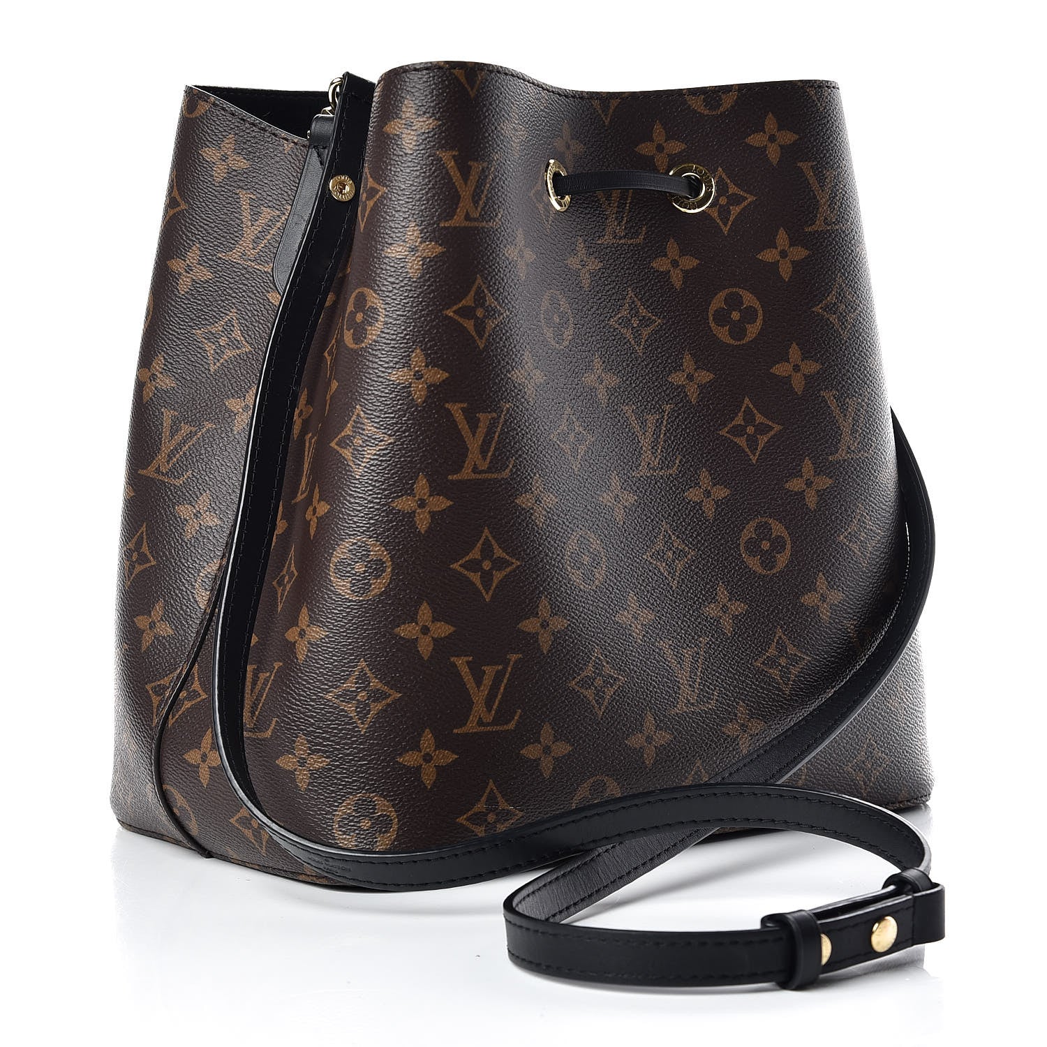 Louis Vuitton Monogram Neonoe MM Black 3 of 13