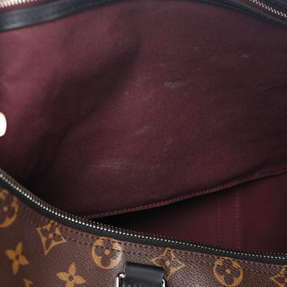 Louis Vuitton LOUIS VUITTON Monogram Macassar Keepall Bandouliere 45 7 of 10