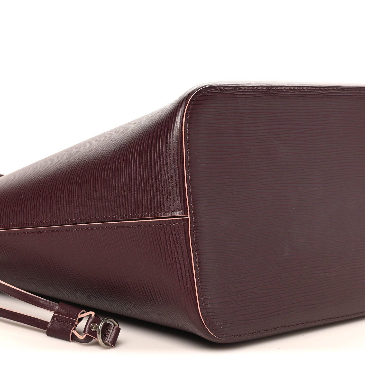 Louis Vuitton Epi Neverfull MM Prune Rose Poudre 9 of 11