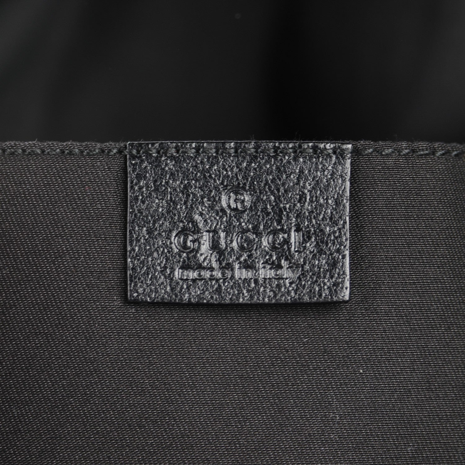Gucci GG Monogram Medium Web Handle Vertical Tote Black 5 of 7