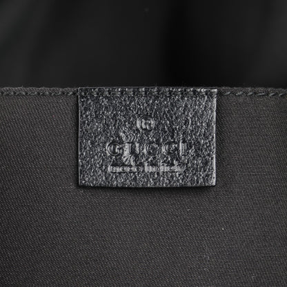 Gucci GG Monogram Medium Web Handle Vertical Tote Black 5 of 7