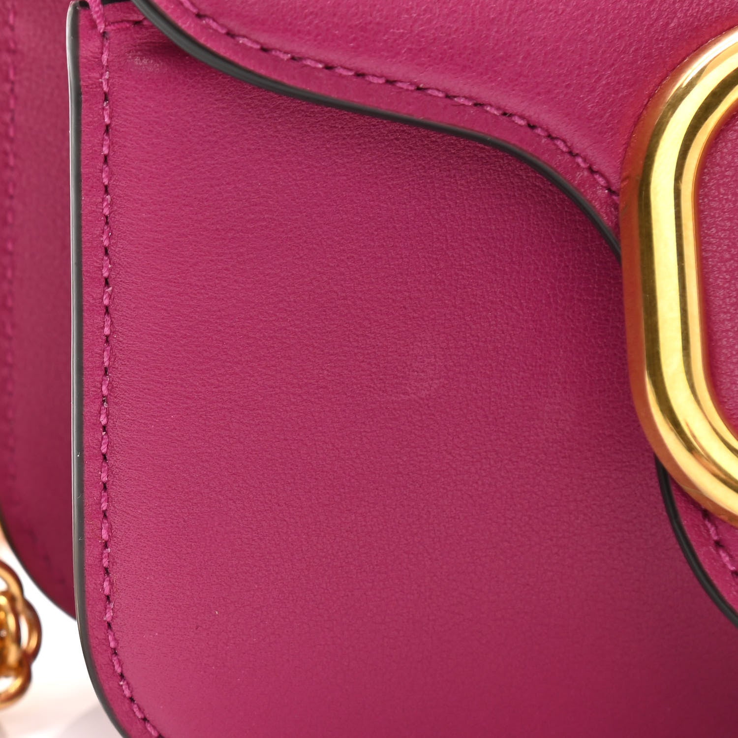 Valentino Garavani Calfskin Vlogo Small Loco Shoulder Bag Rose Violet 11 of 11