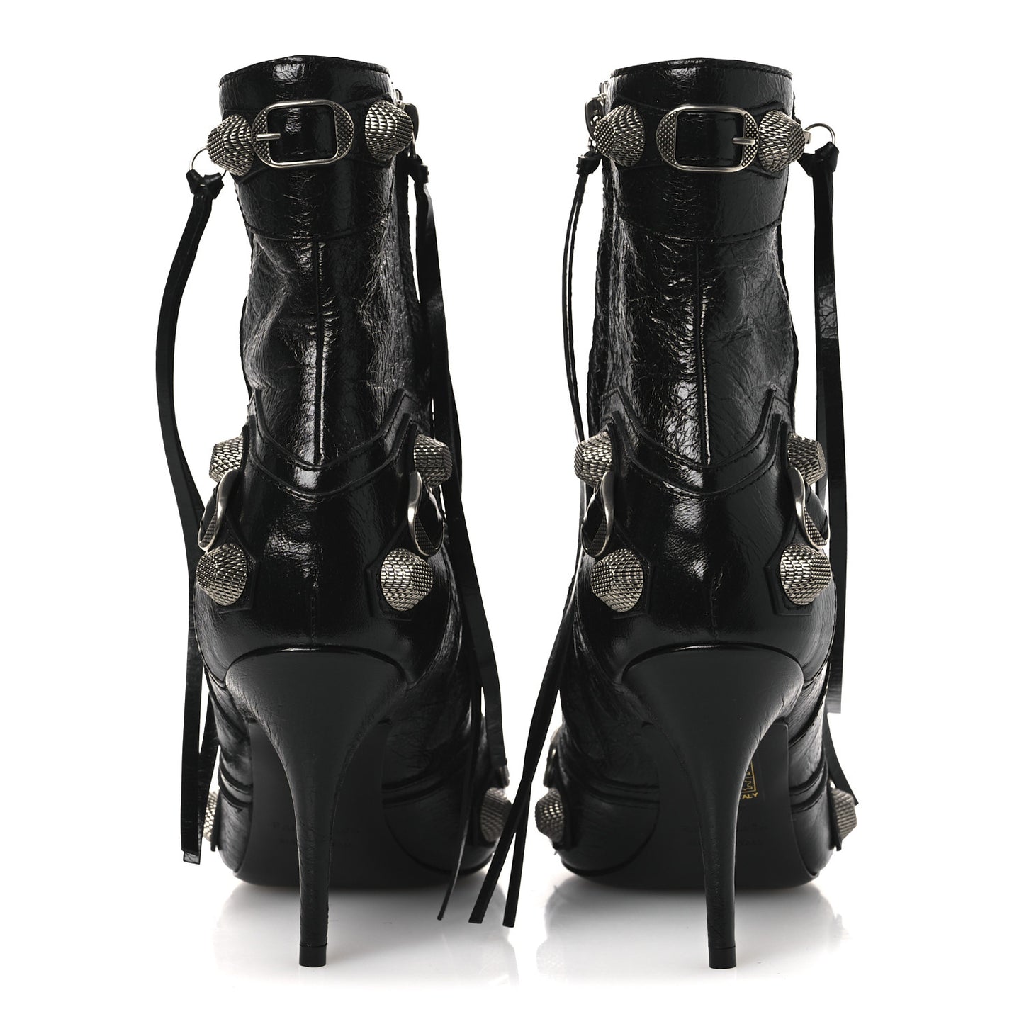 Agneau Arena Cagole 90mm Ankle Boots 39 Black