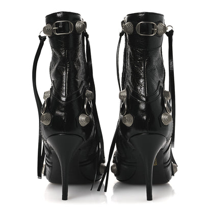 Balenciaga Agneau Arena Cagole 90mm Ankle Boots 39 Black 6 of 11