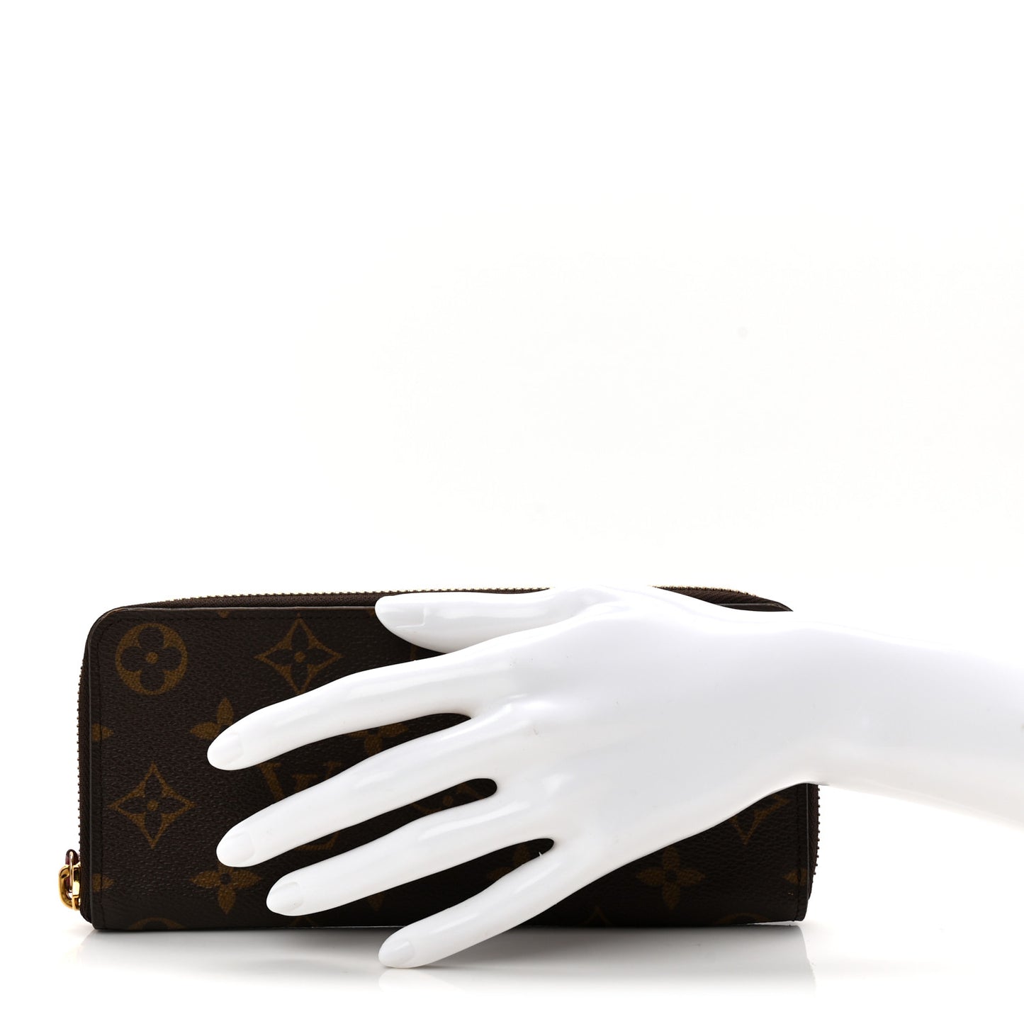 Monogram Clemence Wallet Fuchsia