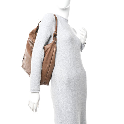 Balenciaga Agneau Classic Hardware Day Hobo Caramel 2 of 15