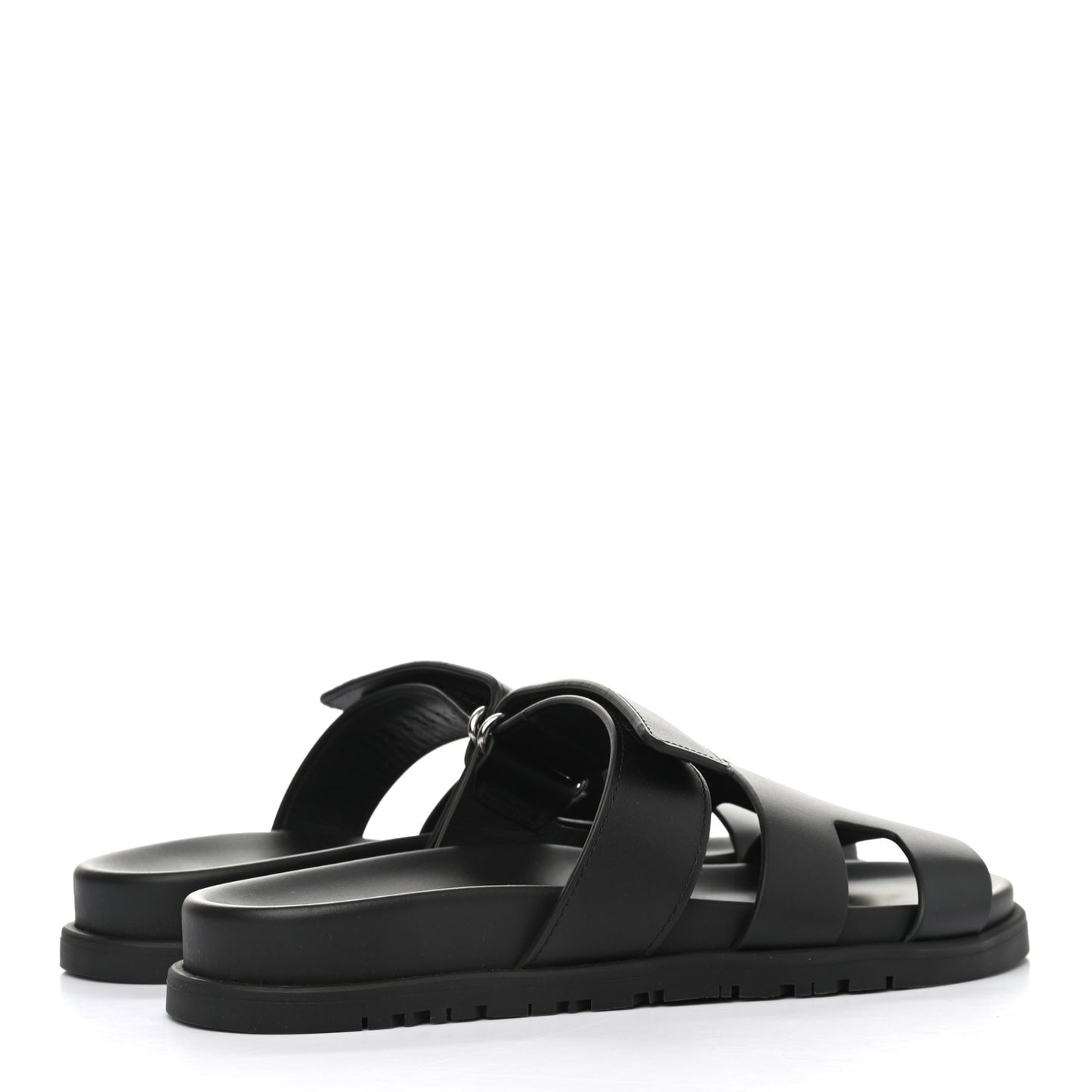 Calfskin Womens Chypre Sandals 36 Black