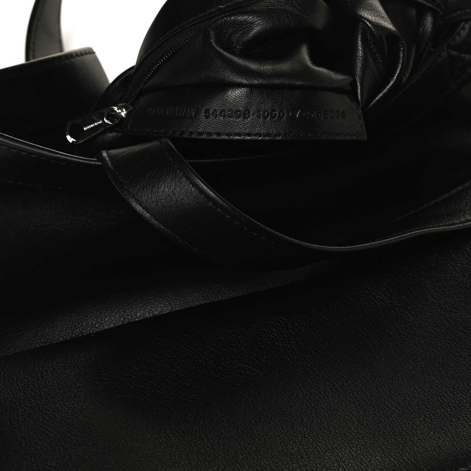 Balenciaga Calfskin Kittens Small Market Shopper Black 12 of 12