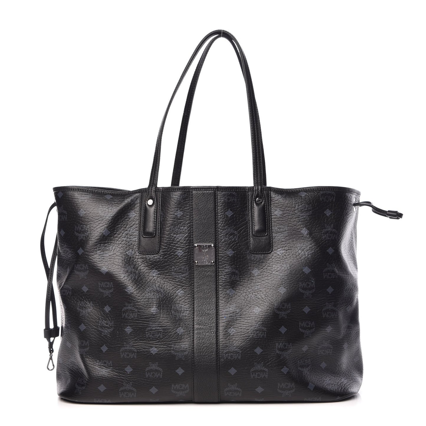 Visetos Large Liz Reversible Shopper Tote Black