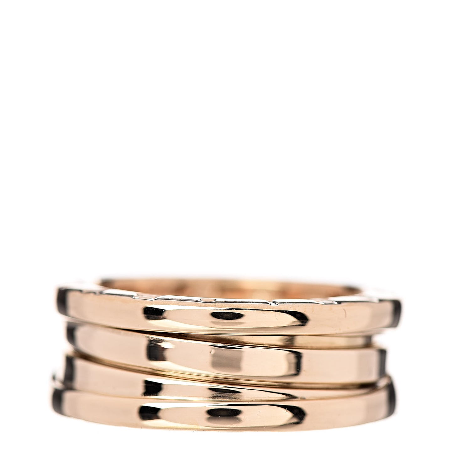 18K Yellow Gold B.Zero1 Three-Band Ring 51 5.75