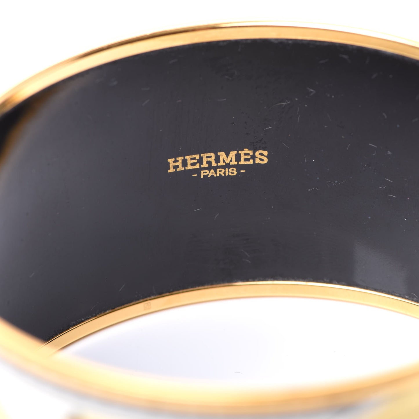 Enamel Printed Collier De Chien Extra Wide Bracelet 70