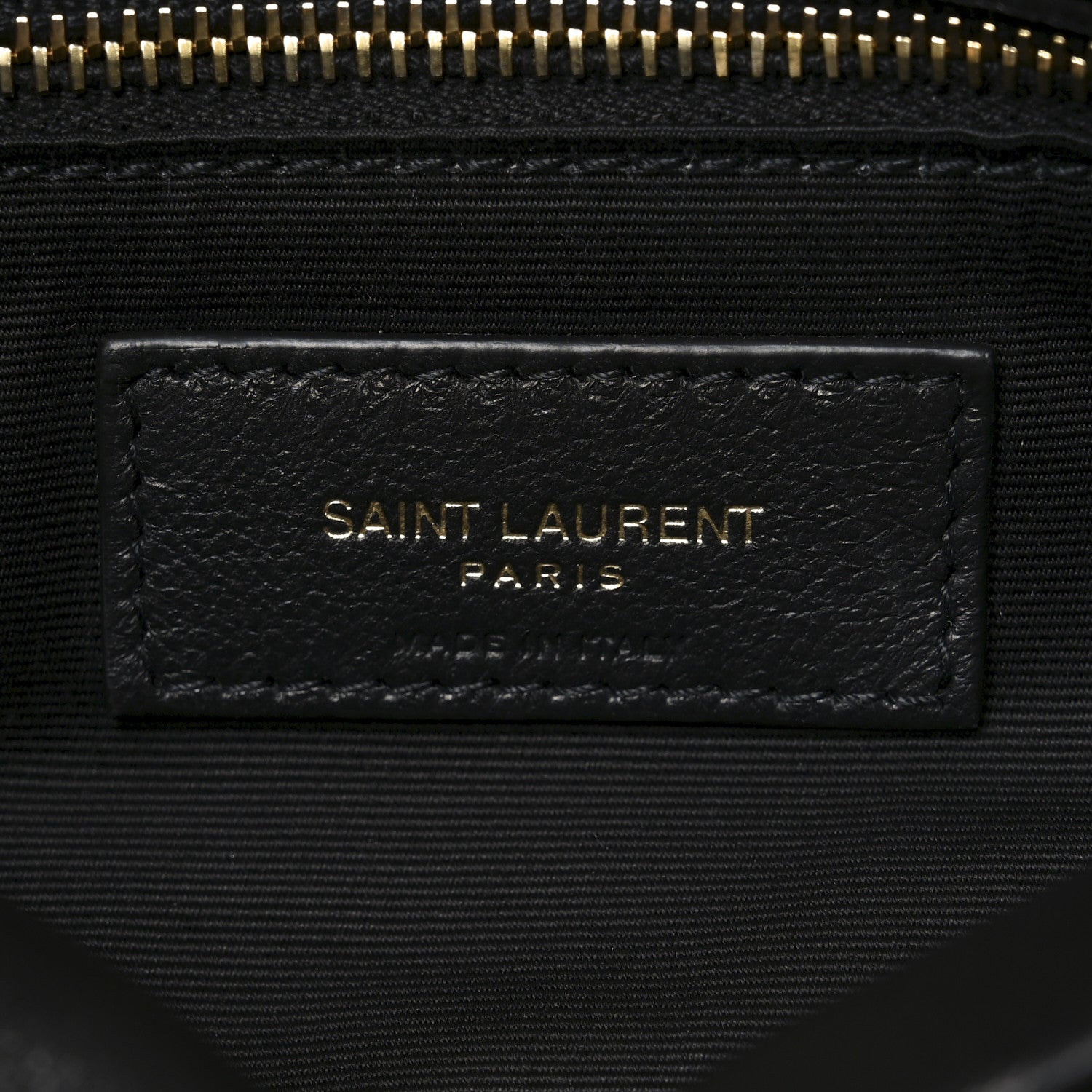 Saint Laurent Lambskin Quilted Tri-Metal Small Loulou Puffer Monogram Chain Satchel  Black 6 of 10