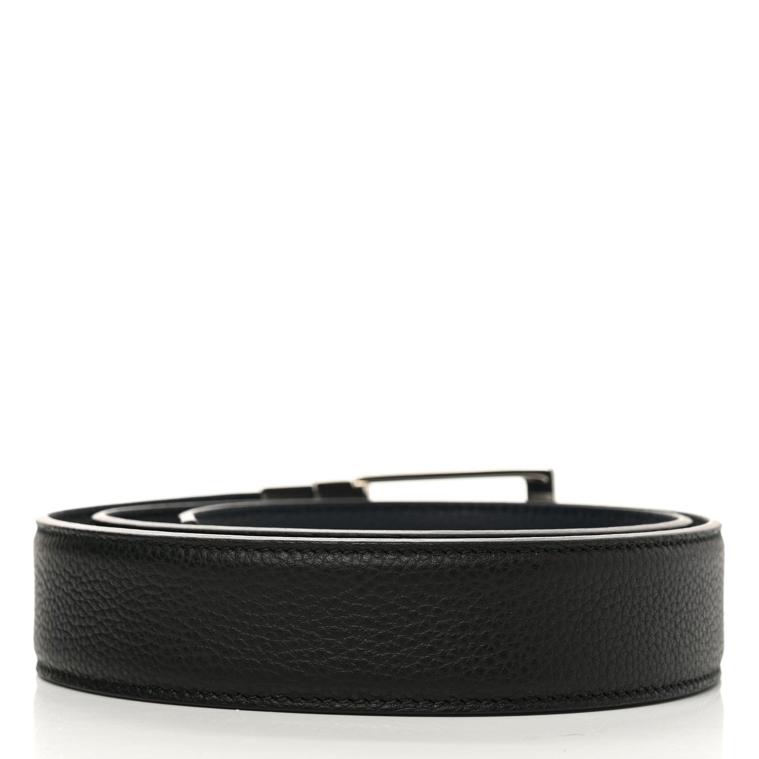 Christian Dior Calfskin Dior Homme Belt 85 Black 2 of 7
