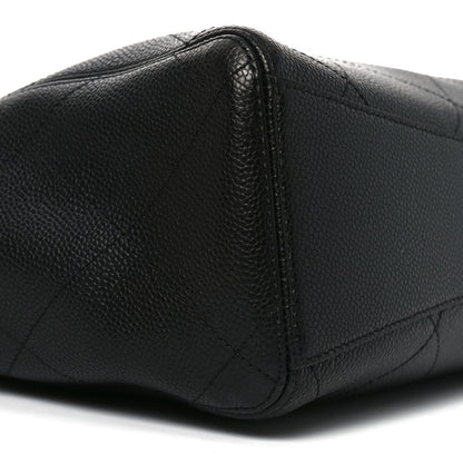 Chanel Grained Calfskin Large Shopping Bag Black 10 of 12