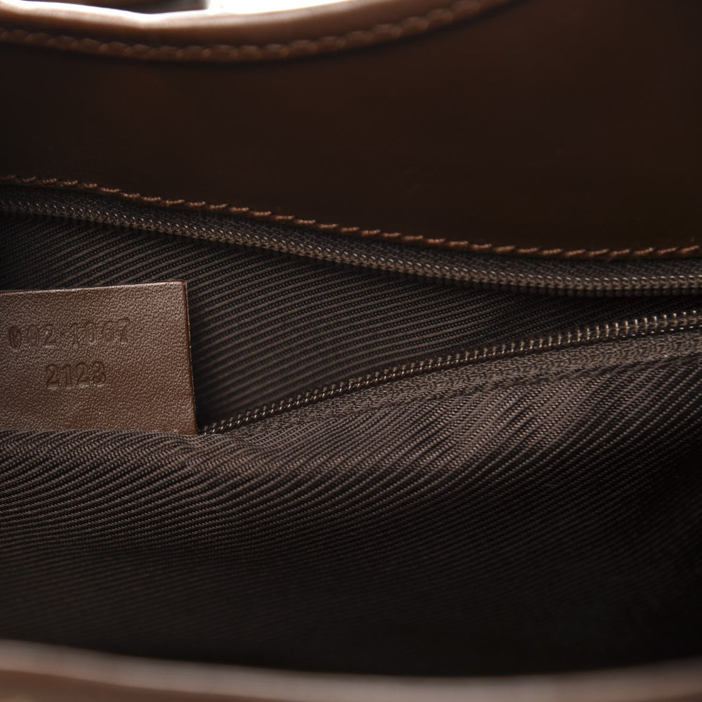 Monogram Medium Bardot Bag Dark Brown