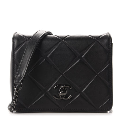 Chanel Calfskin Mini Propeller Flap Black 1 of 14